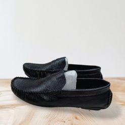 Genuine Leather Loafer black